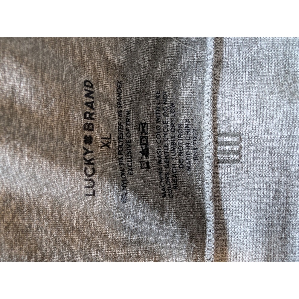 Lucky Brand Grey womens sports bra size XL - Picture 4 of 4